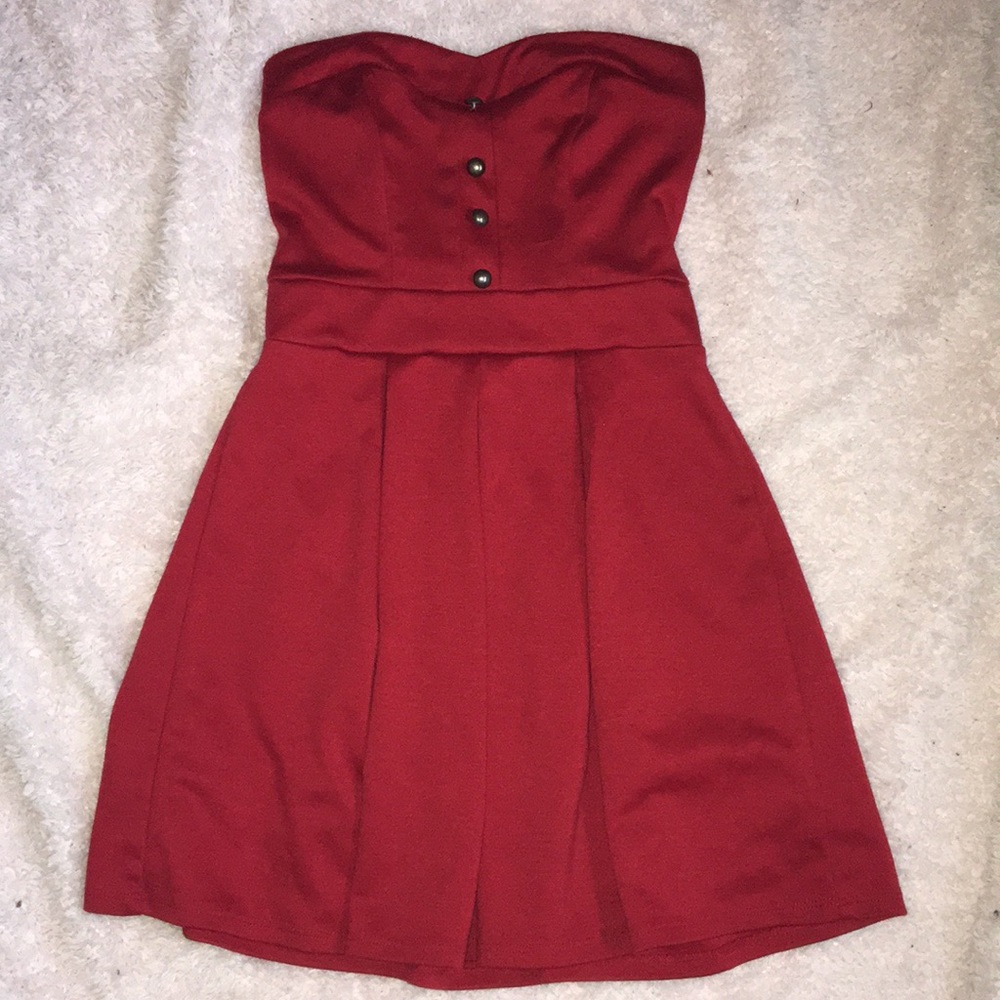 Red dress